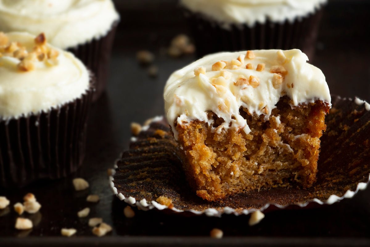Carrot Cupcakes & Cream Cheese Frosting | Recipe | Chaos Makes Cake