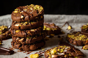 Recipe - Chocolate & Pistachio Cookies