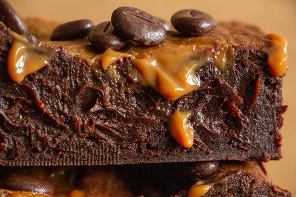 *NEW* Espresso & Salted Caramel Brownies