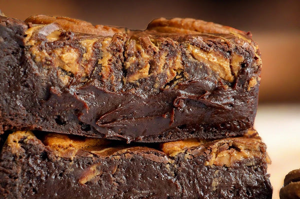 Biscoff (Biscuit Spread) Brownies - Chaos Makes Cake
