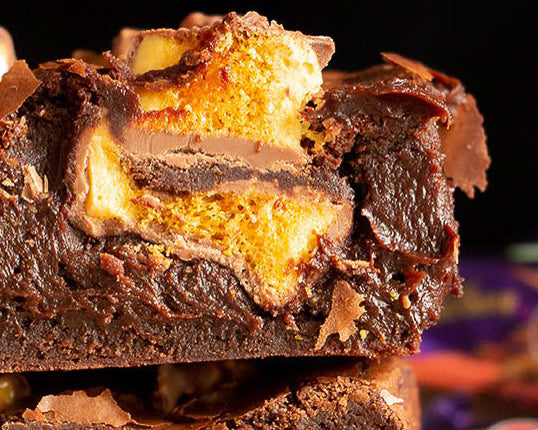 Crunchie Brownies