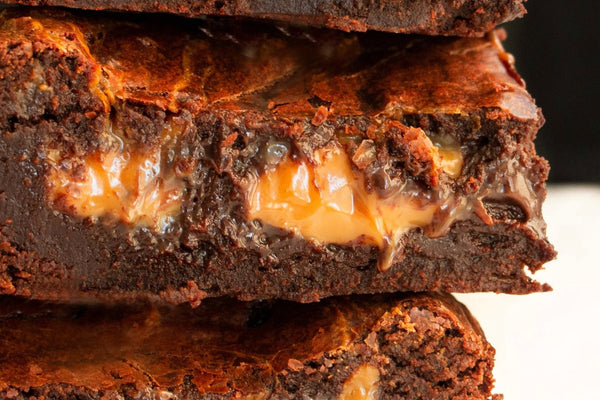 Salted Caramel Brownies - Chaos Makes Cake