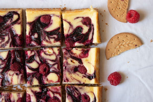 Recipe - Baked Raspberry Cheesecake