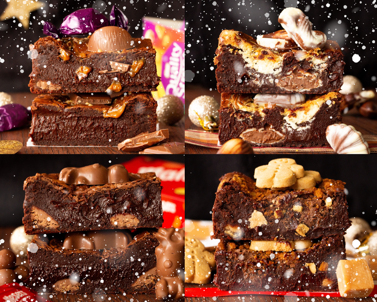 🎄The Christmassy One (Mixed Box 8 Brownies)