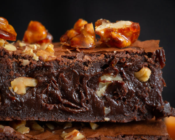 Coffee & Walnut Brownies