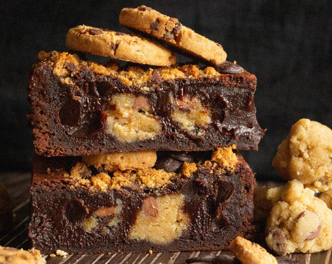 Cookie Dough Brownies