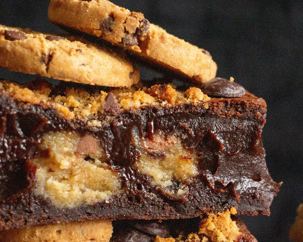Cookie Dough Brownies