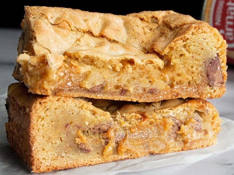 Caramel Blondies - Chaos Makes Cake