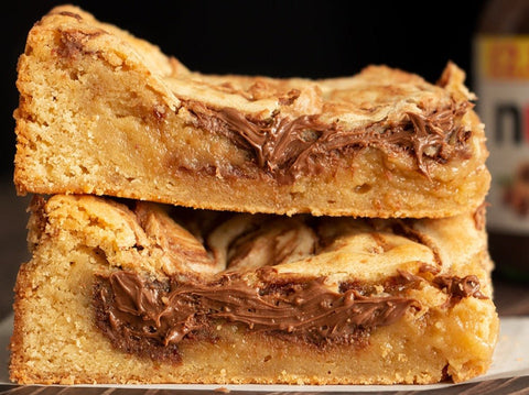 *NEW* Nutella Blondies - Chaos Makes Cake